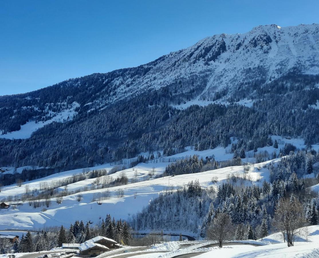 Chalet Lucie Le Cheval Noir Valmorel Buitenkant foto